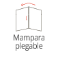 Mampara plegable