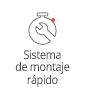 Sistema de montaje rapido